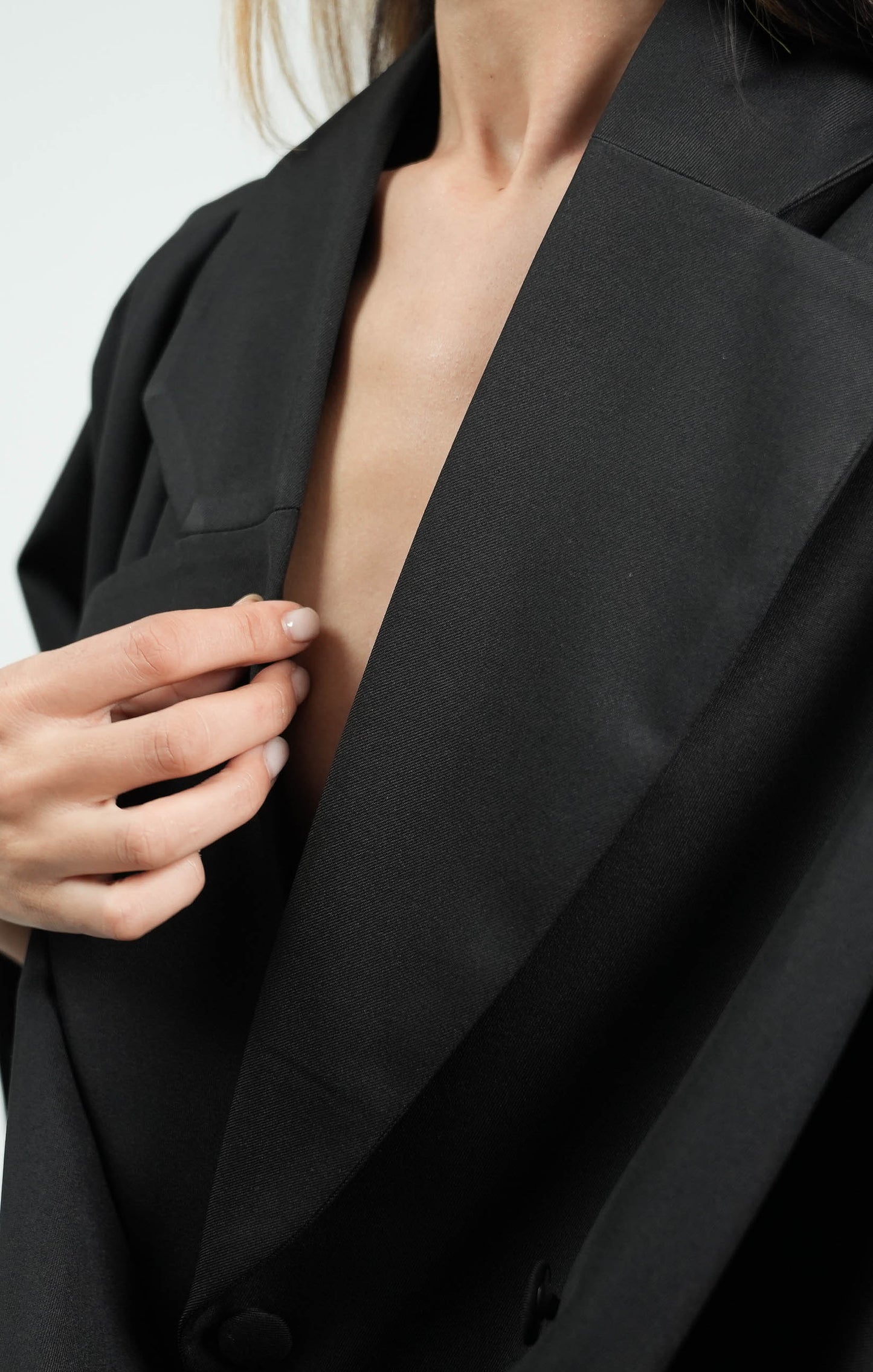 Blouse en popeline brodée