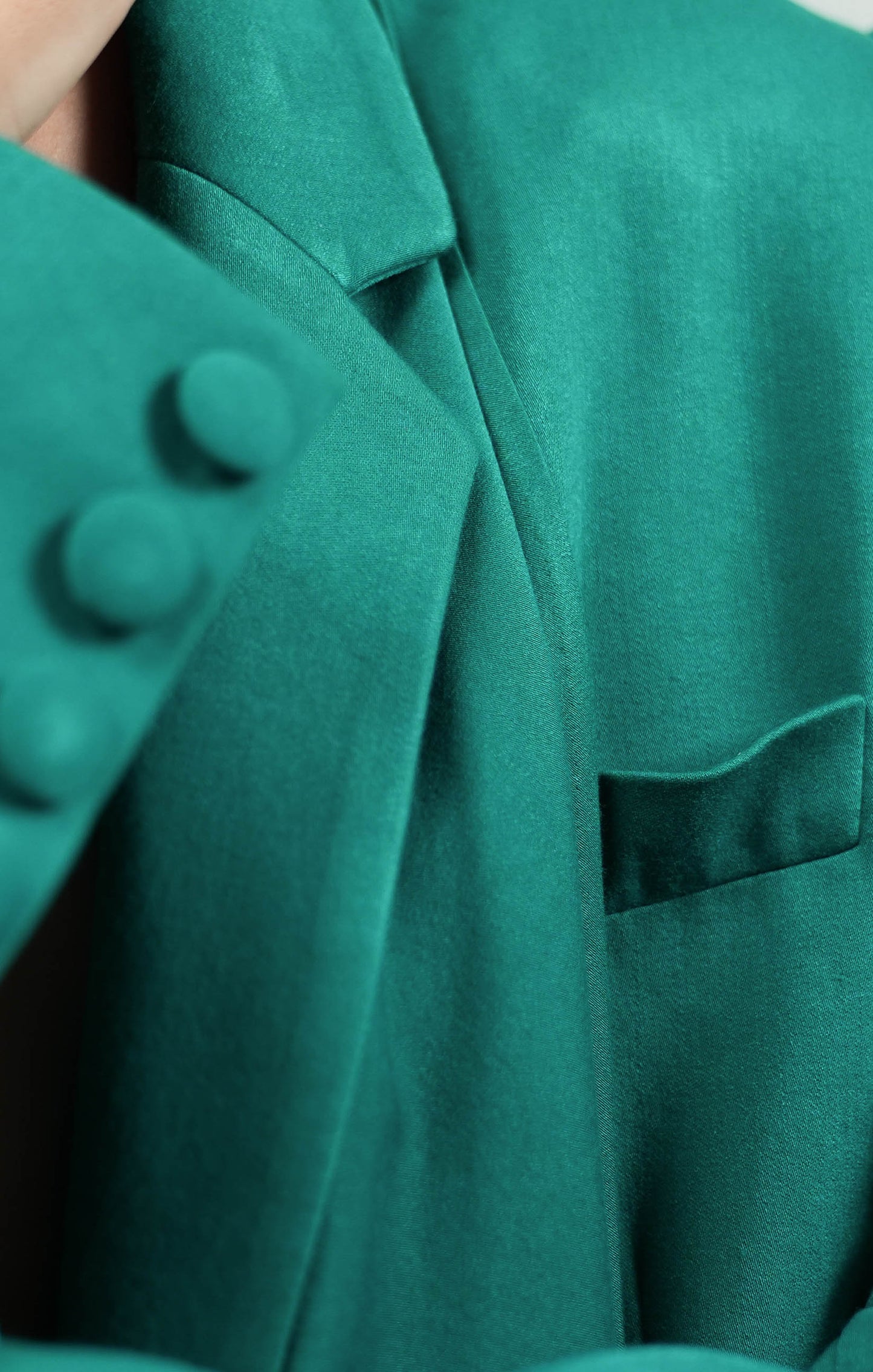 Veste blazer oversize avec châle