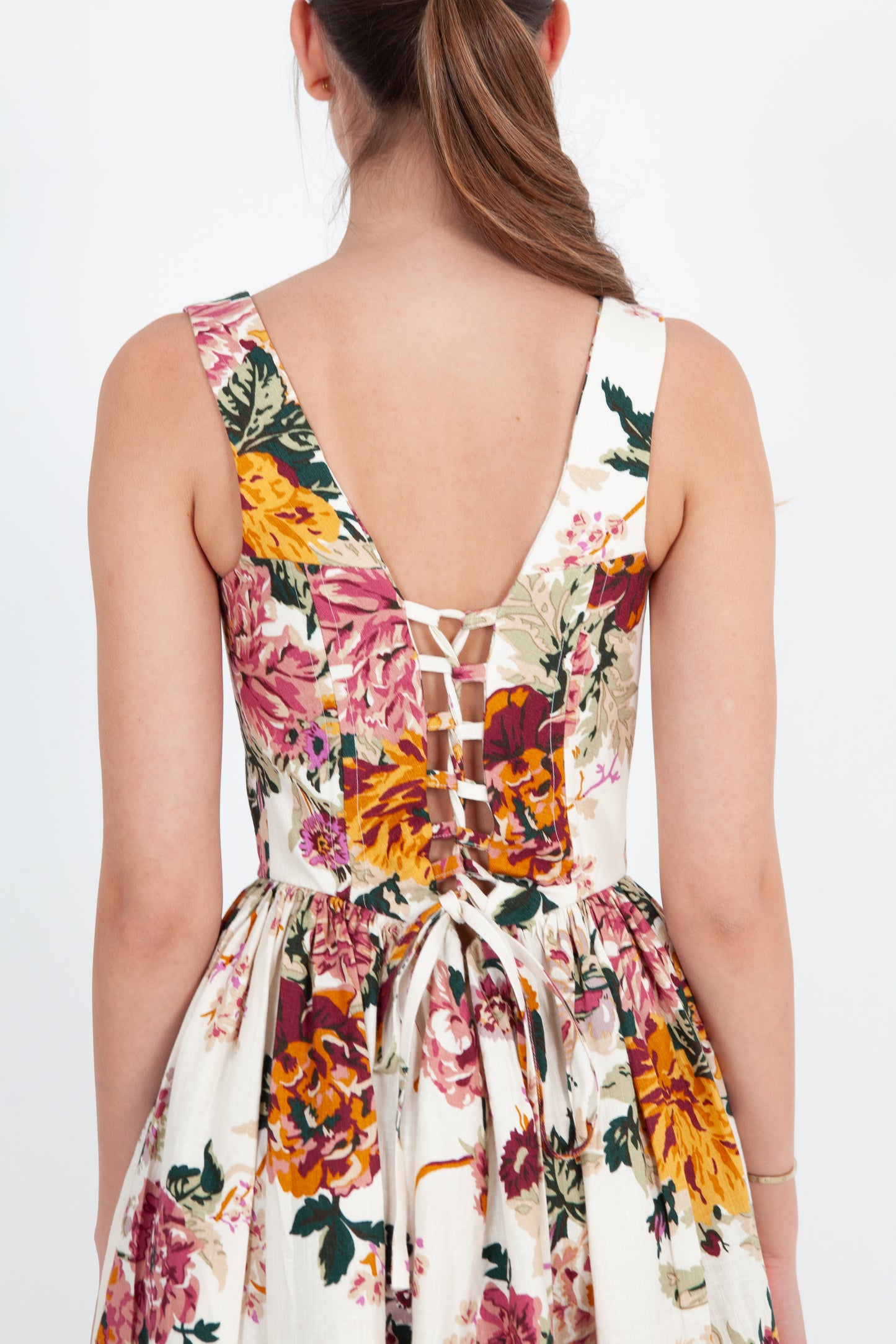 Robe Corset Fleuri