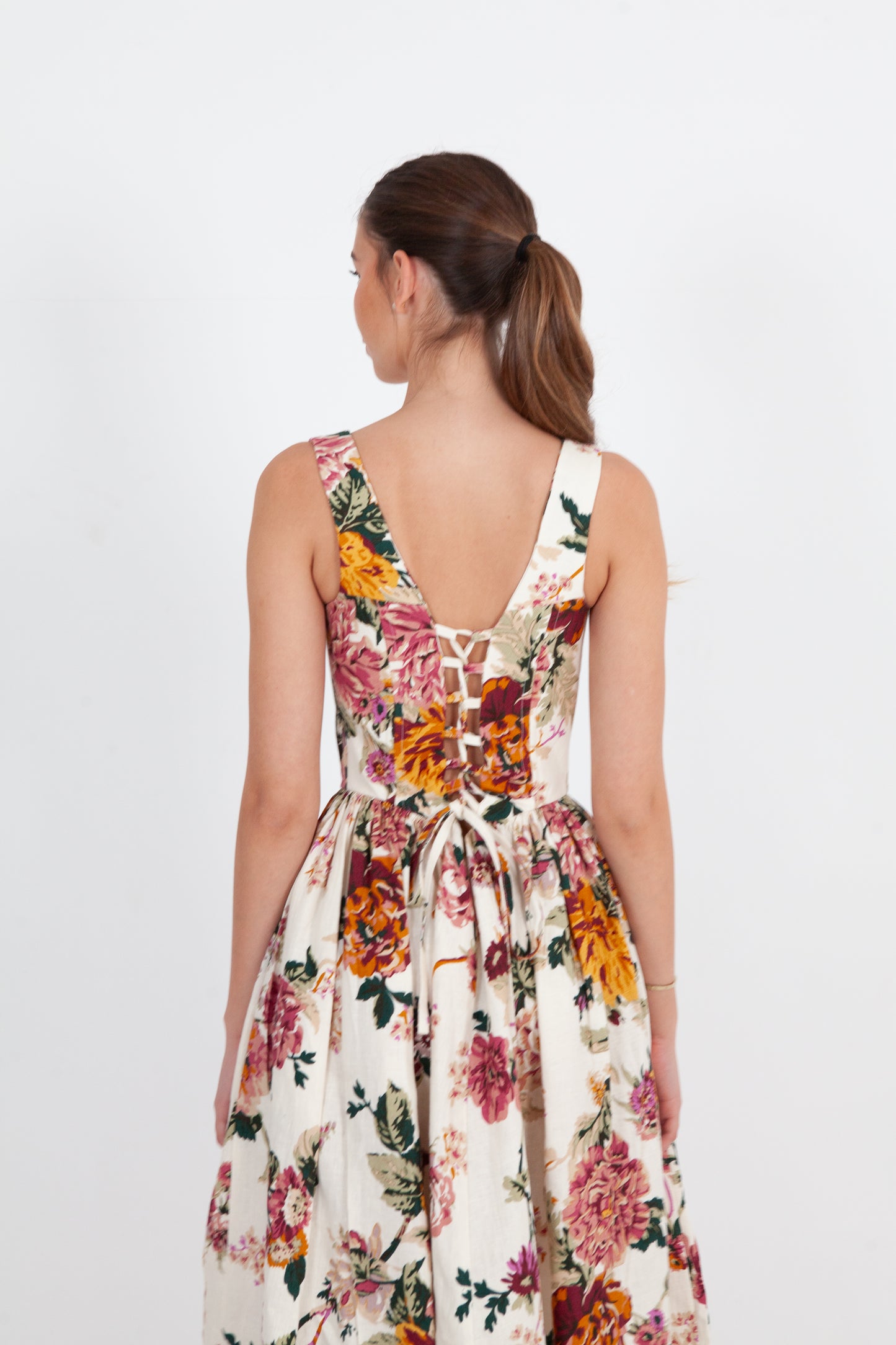 Robe Corset Fleuri