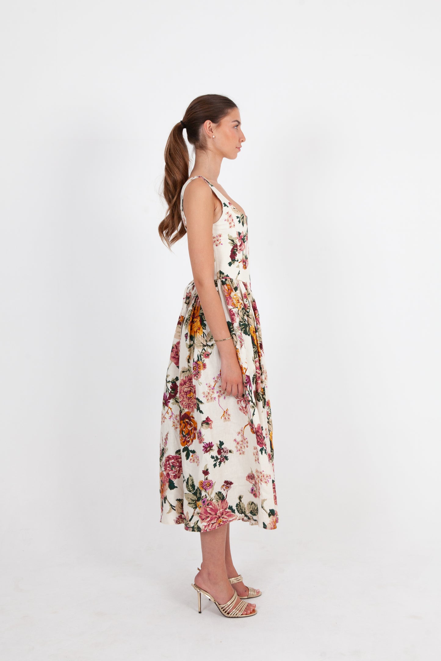 Robe Corset Fleuri