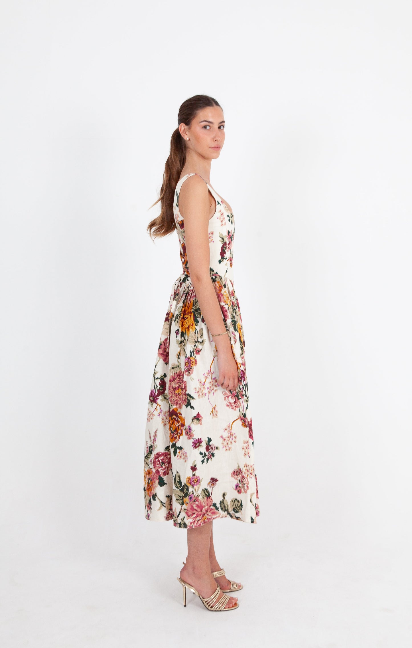 Robe Corset Fleuri