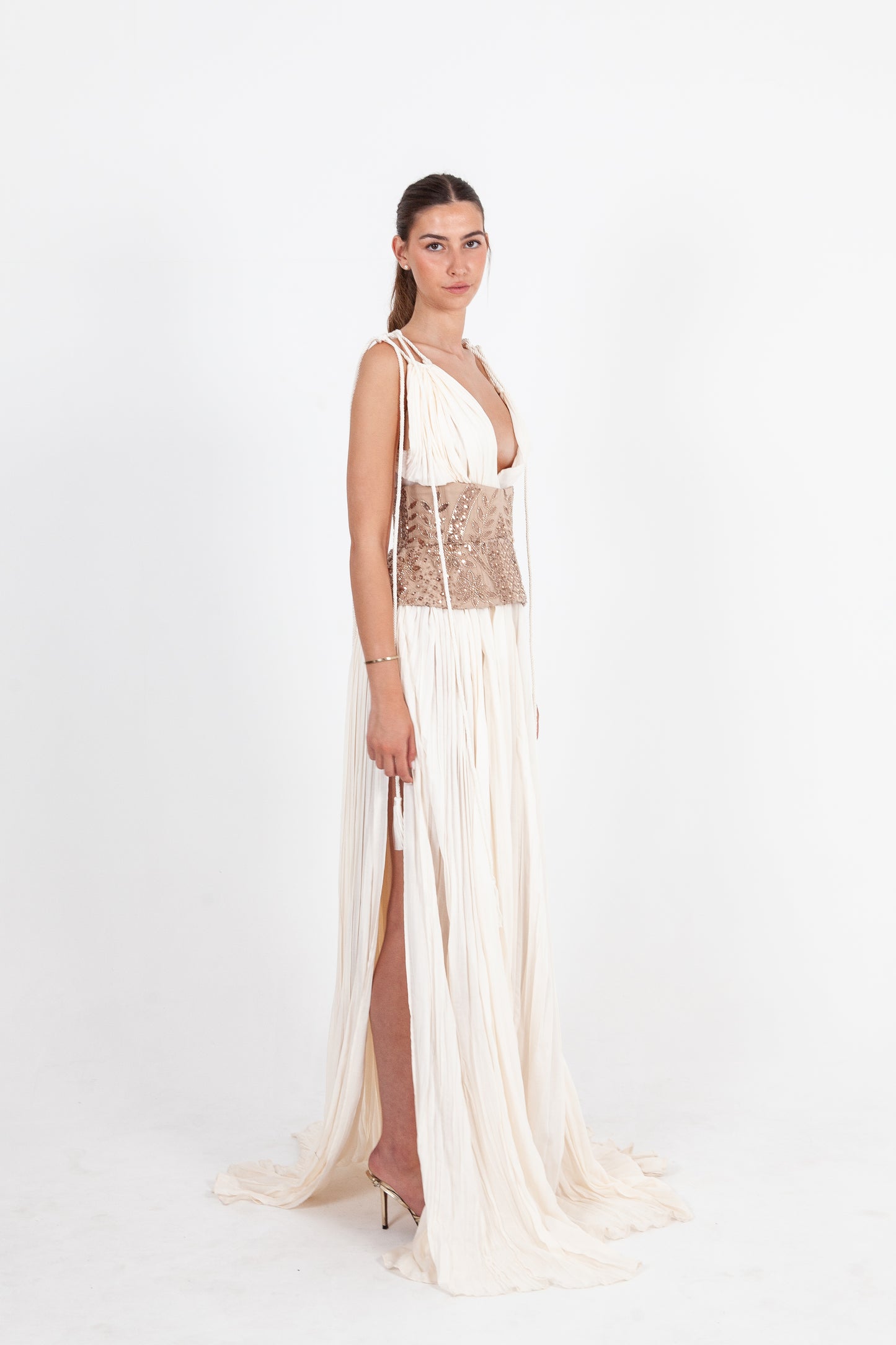 Robe Soleil plissé