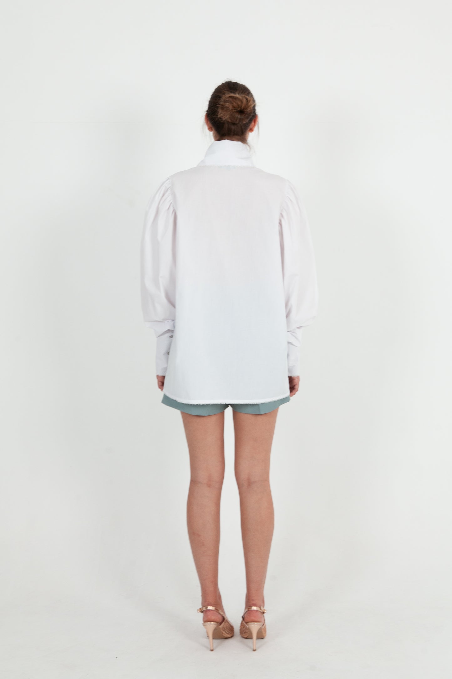 Chemise Oversize en Popeline de Coton