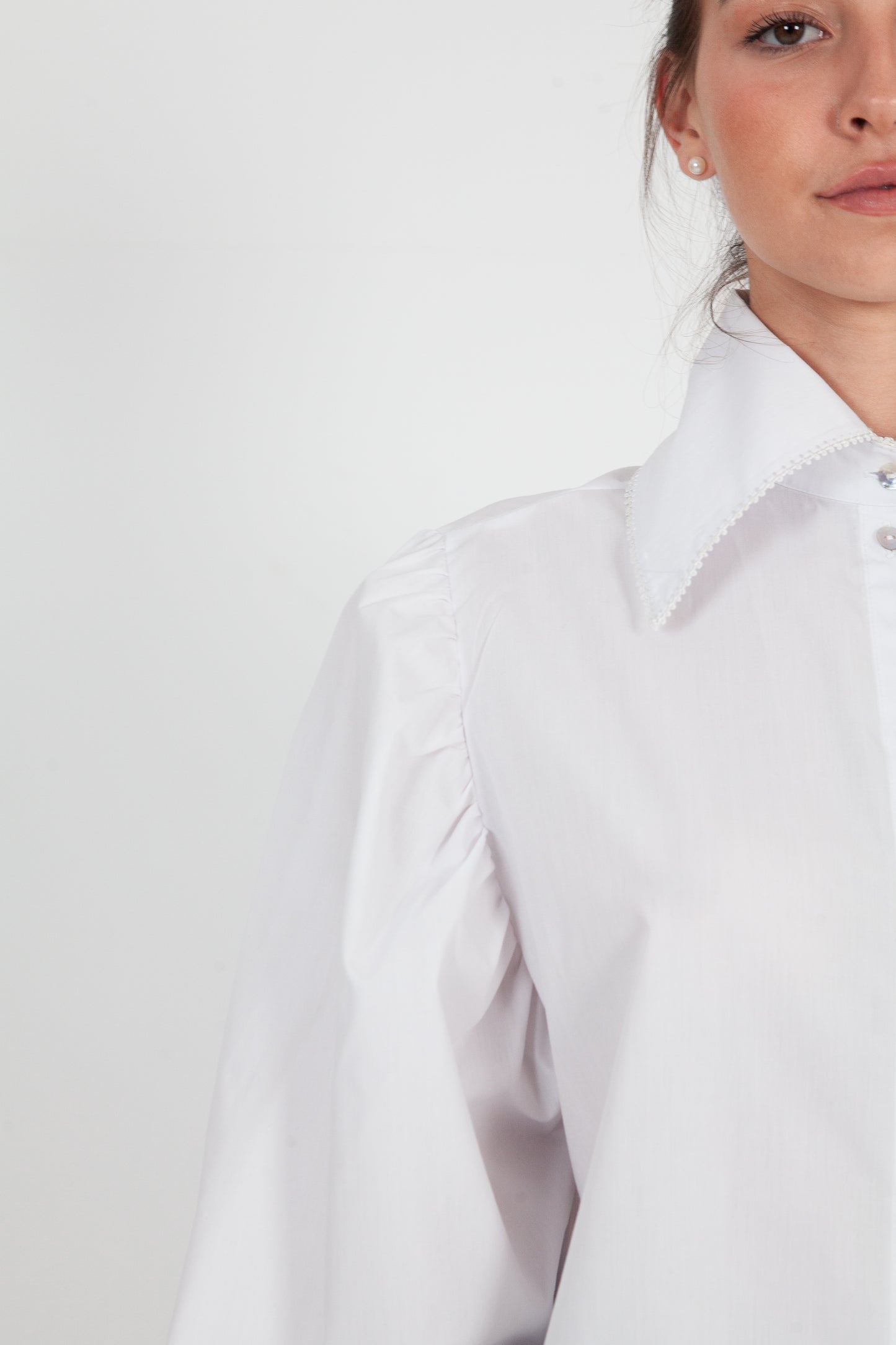 Chemise Oversize en Popeline de Coton