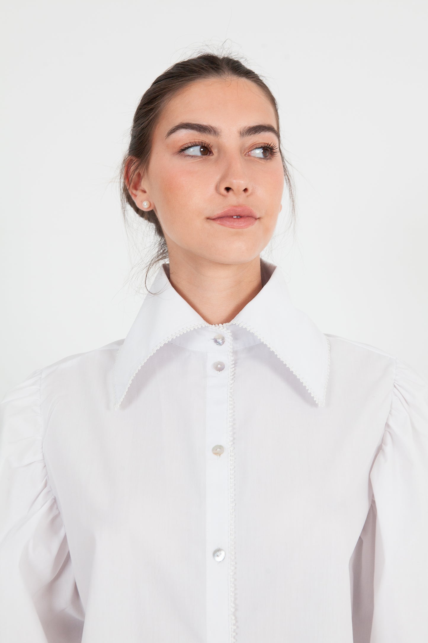 Chemise Oversize en Popeline de Coton