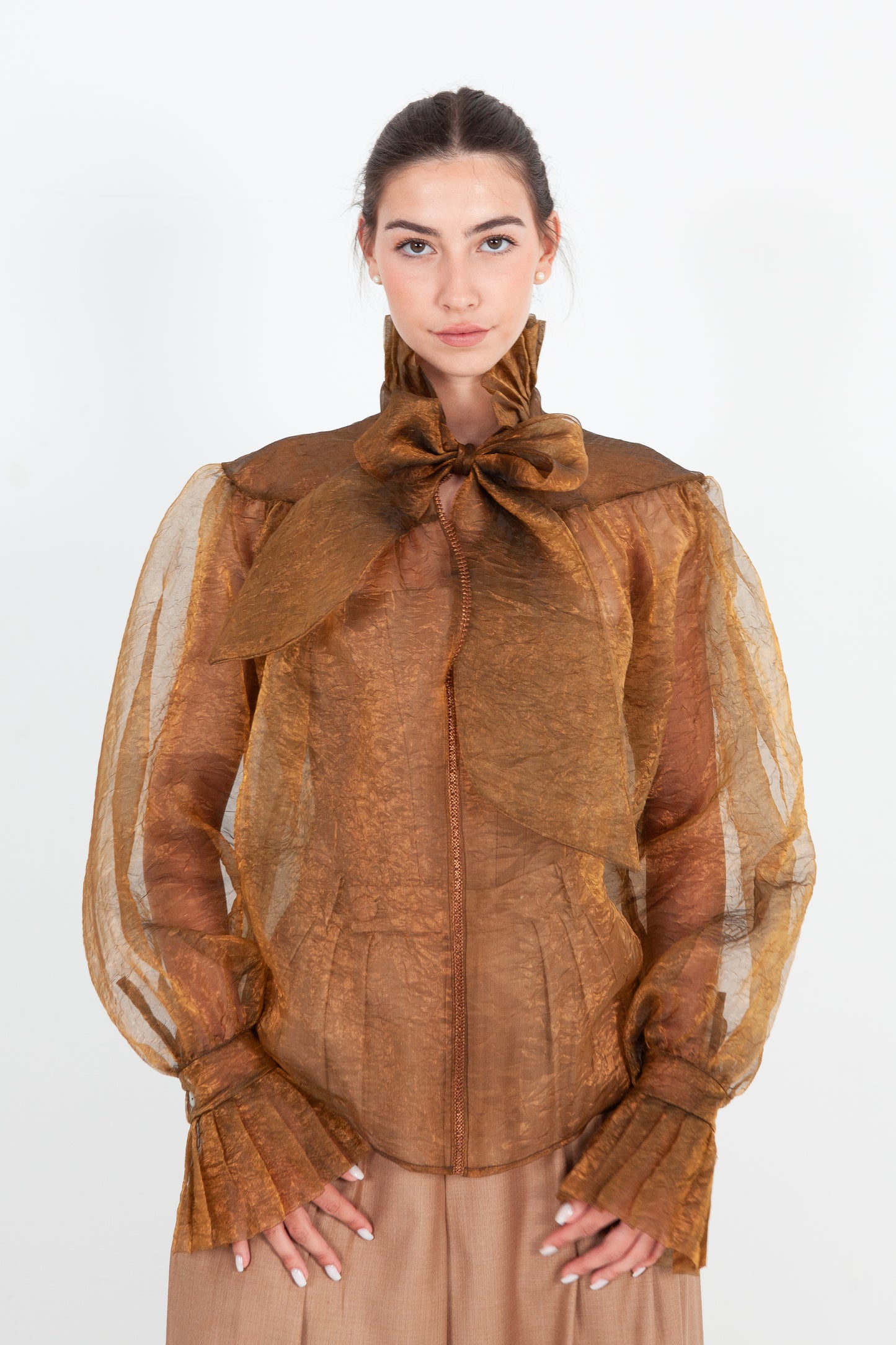 Blouse Opaline en Organza