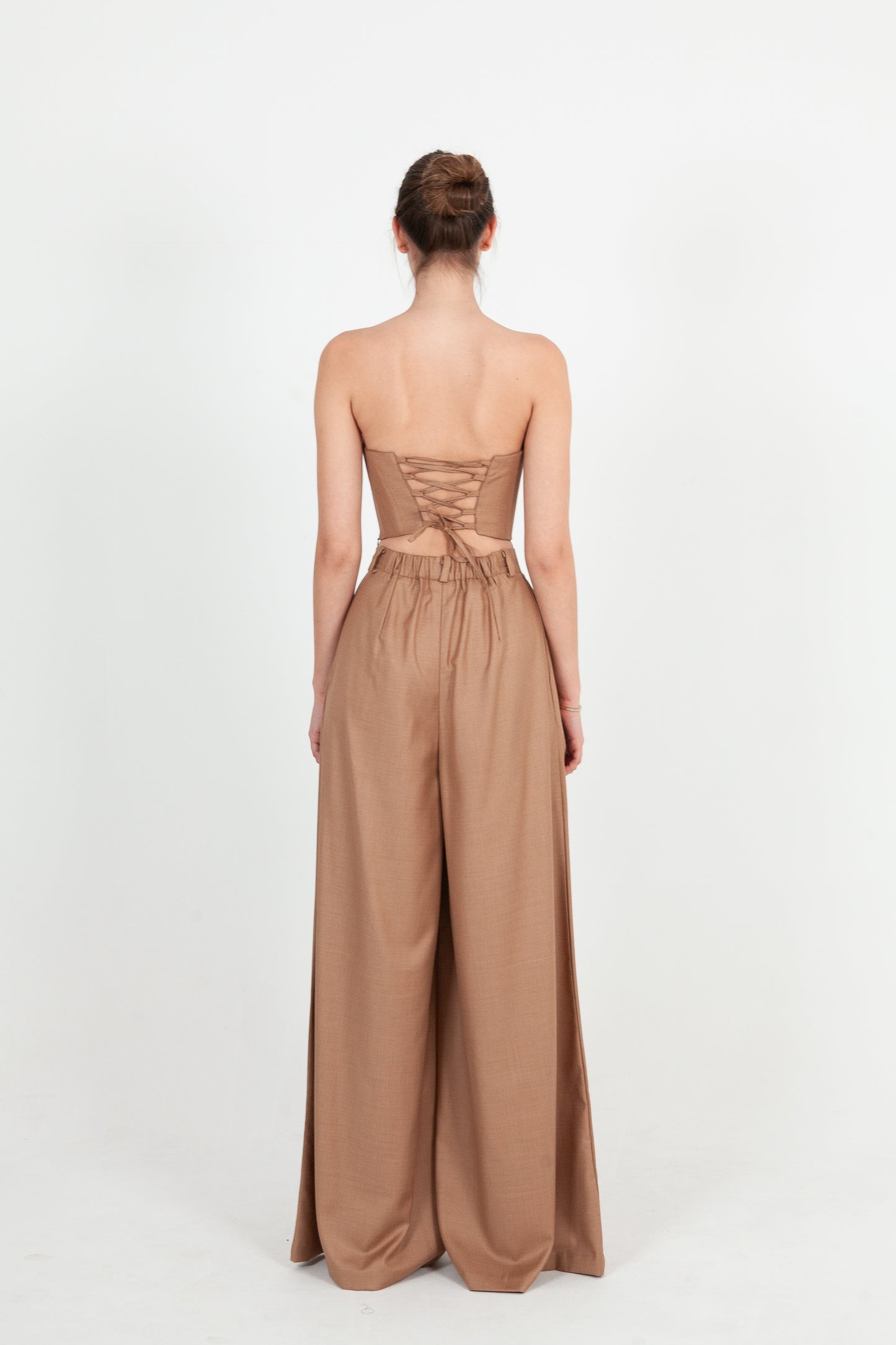 Corset en Gabardine de Coton