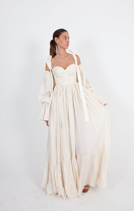 Robe bustier bohème