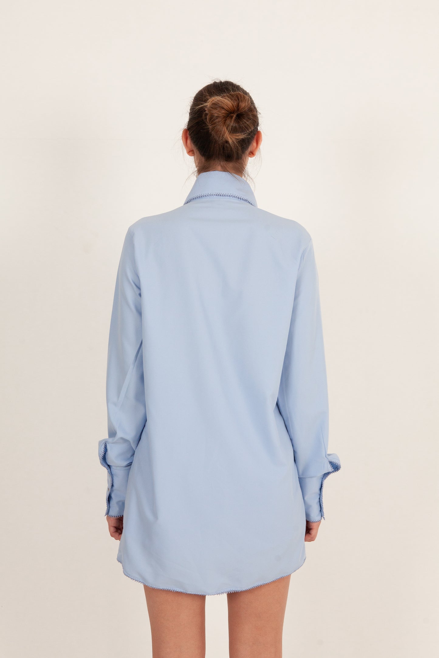Chemise en popeline de coton