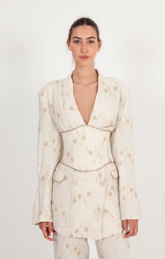Blazer Fleur de Sable