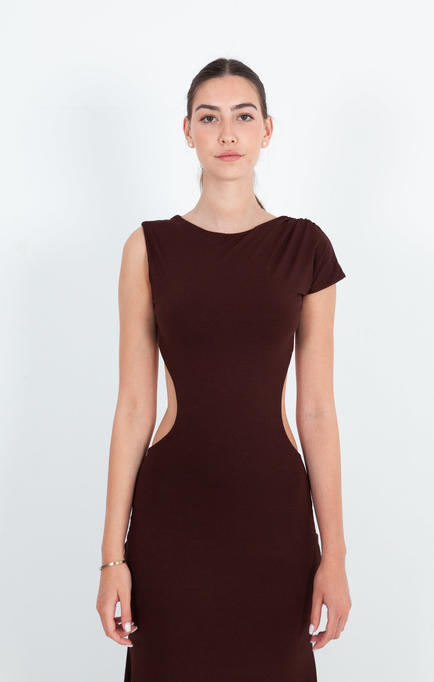 Robe Évasée Chocolat