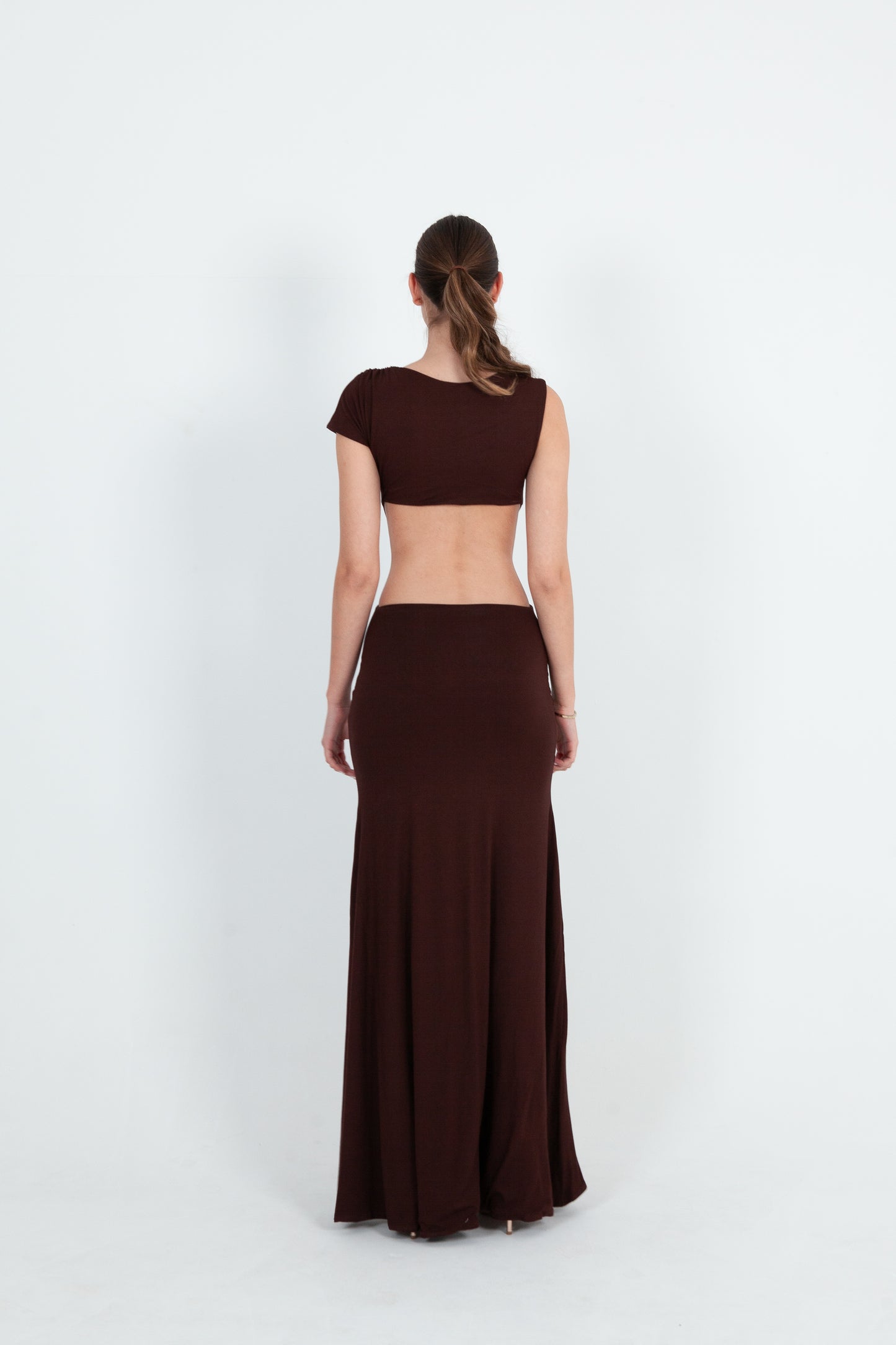 Robe Évasée Chocolat