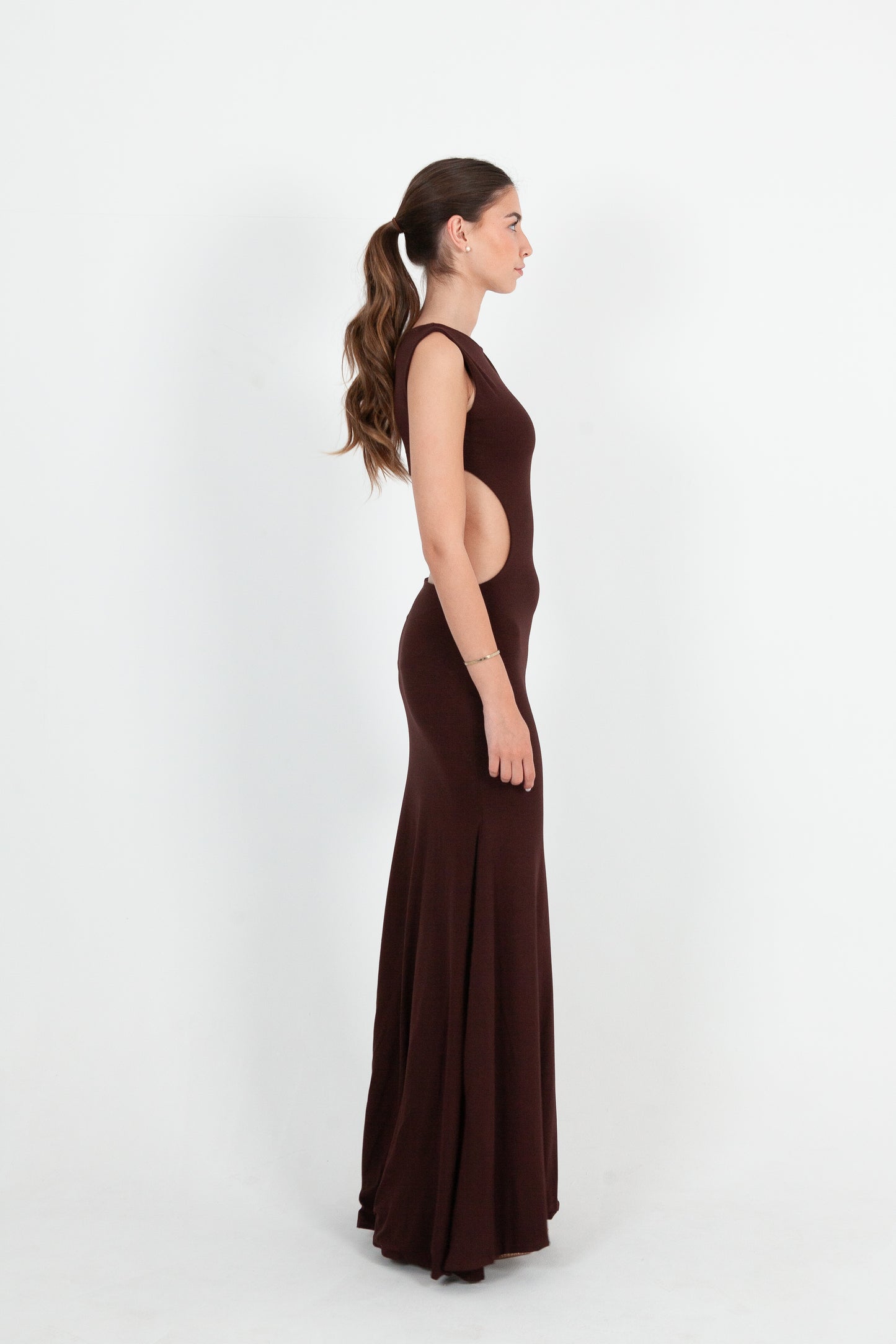 Robe Évasée Chocolat