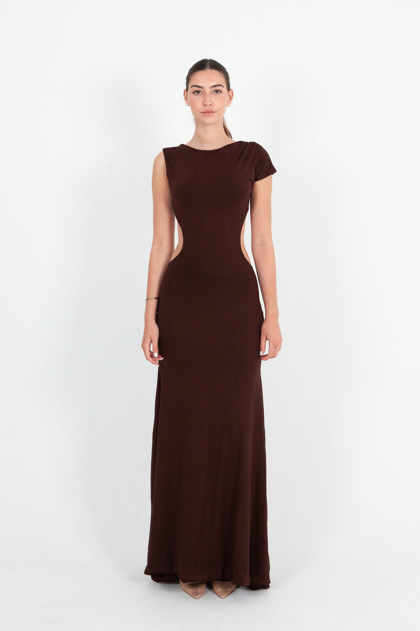 Robe Évasée Chocolat